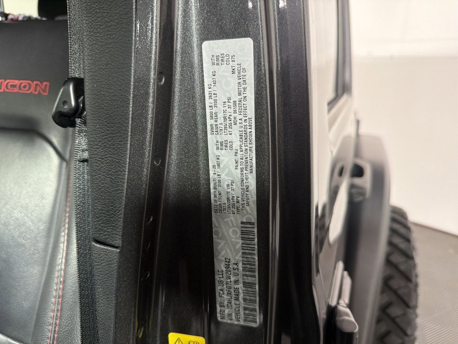 2020 Jeep Wrangler Unlimited Rubicon