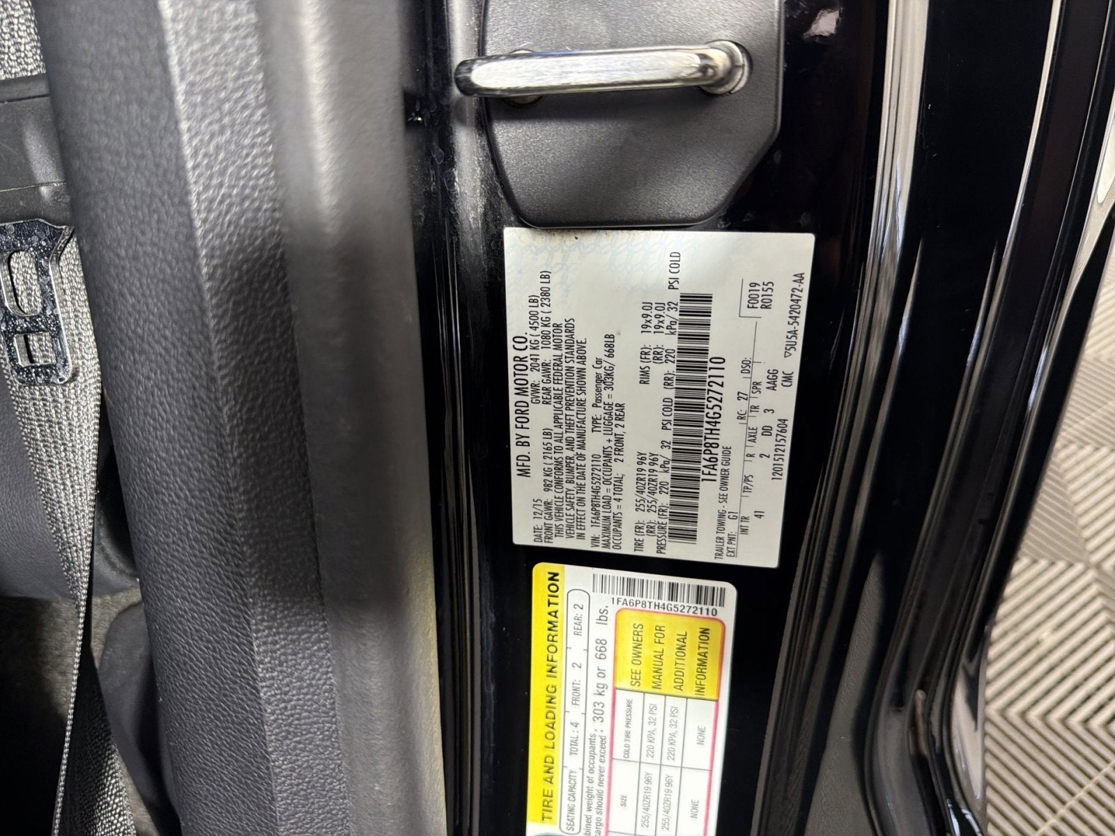 2016 Ford Mustang EcoBoost