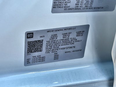 2025 Chevrolet Silverado 2500 HD LTZ