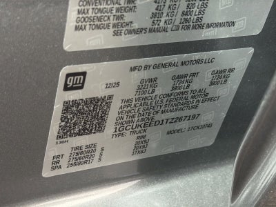 2026 Chevrolet Silverado 1500 RST