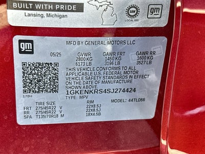 2025 GMC Acadia Elevation