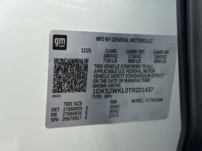 2026 GMC Yukon XL AT4 Ultimate