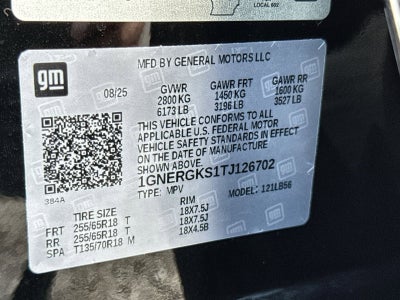 2026 Chevrolet Traverse LT