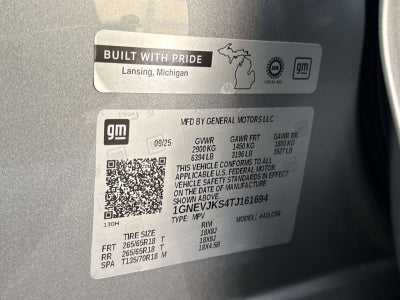 2026 Chevrolet Traverse Z71