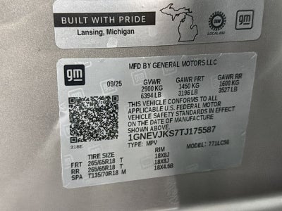 2026 Chevrolet Traverse Z71