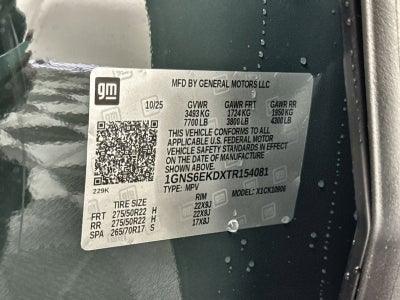 2026 Chevrolet Suburban RST