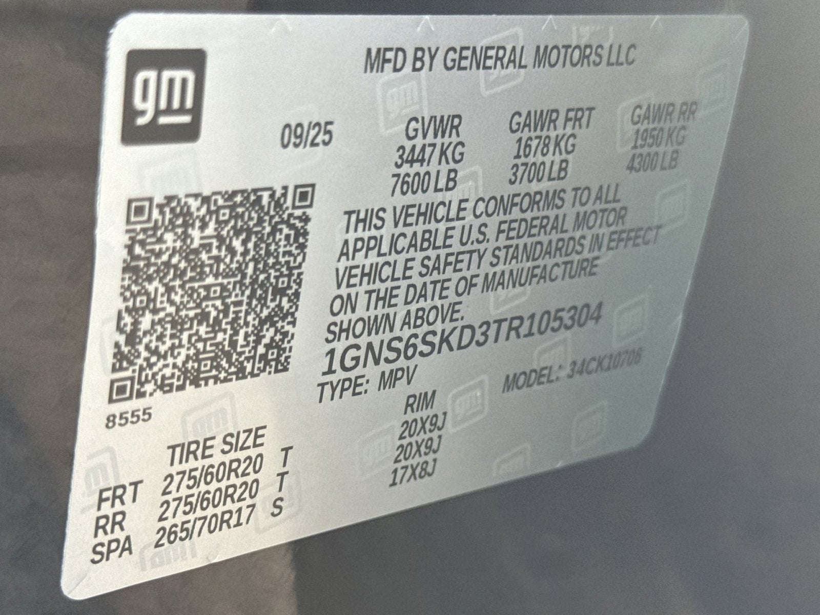 2026 Chevrolet Tahoe Premier