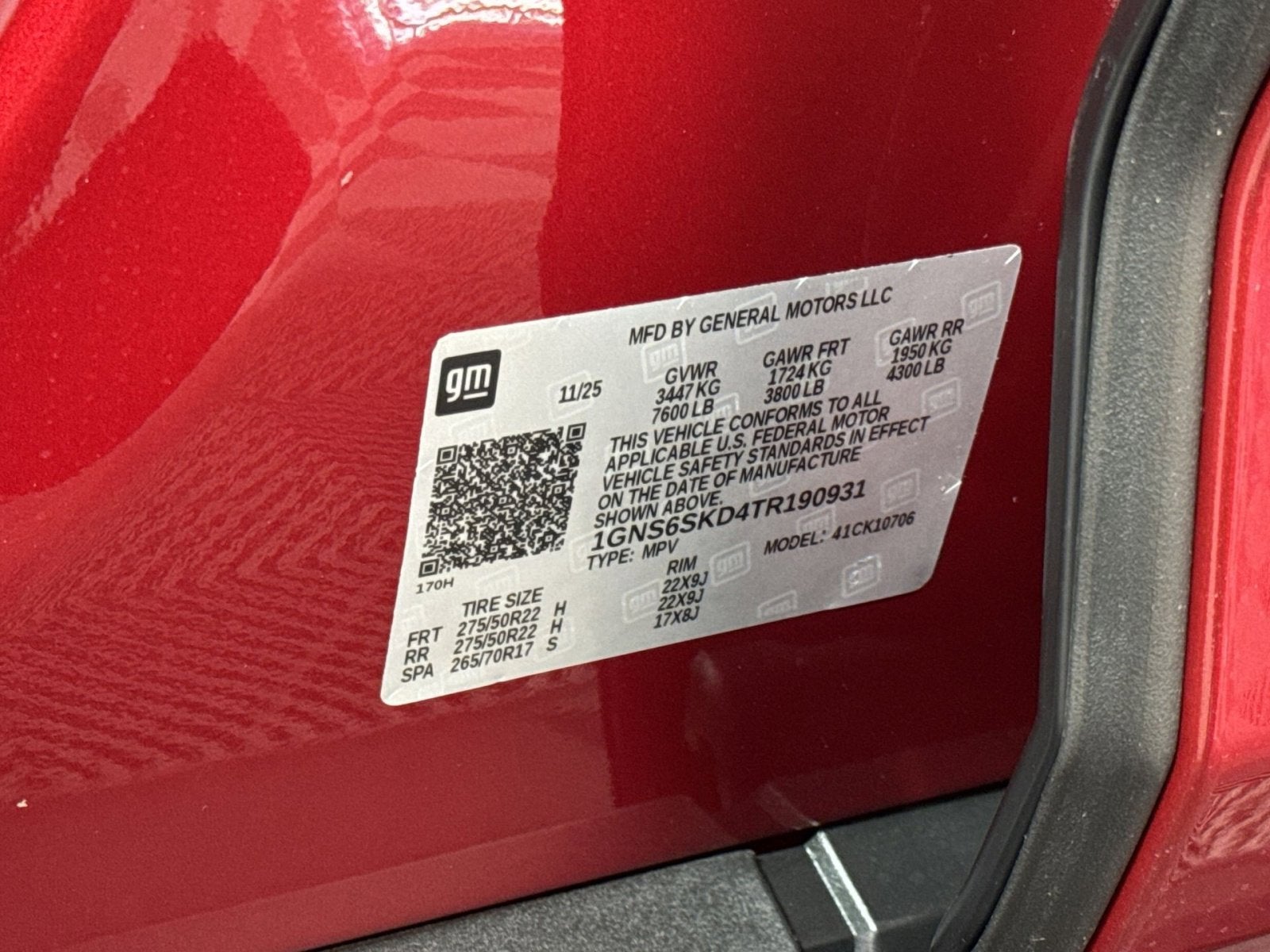 2026 Chevrolet Tahoe Premier