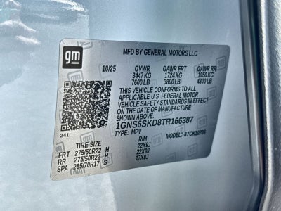 2026 Chevrolet Tahoe Premier