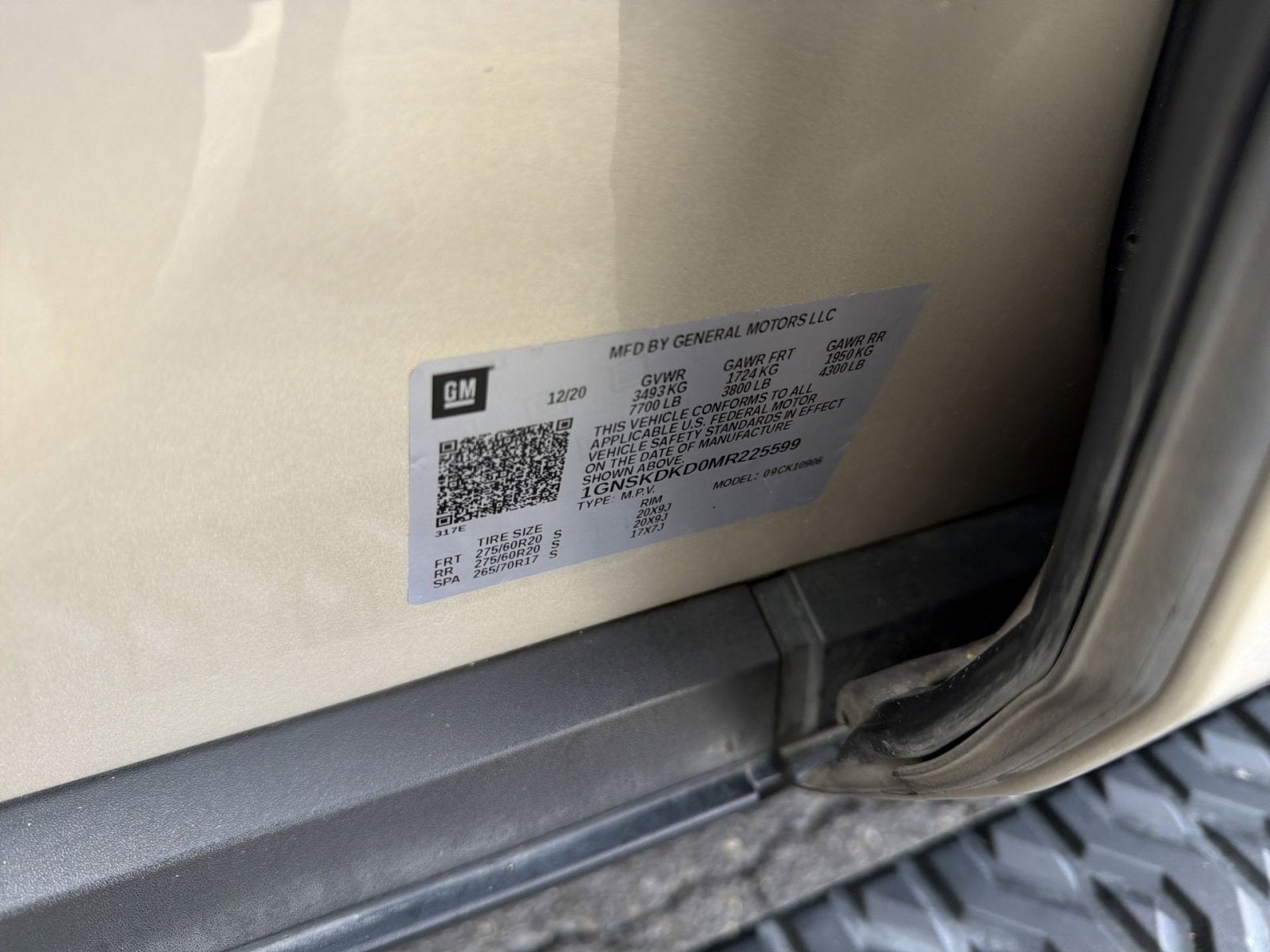 2021 Chevrolet Suburban Z71