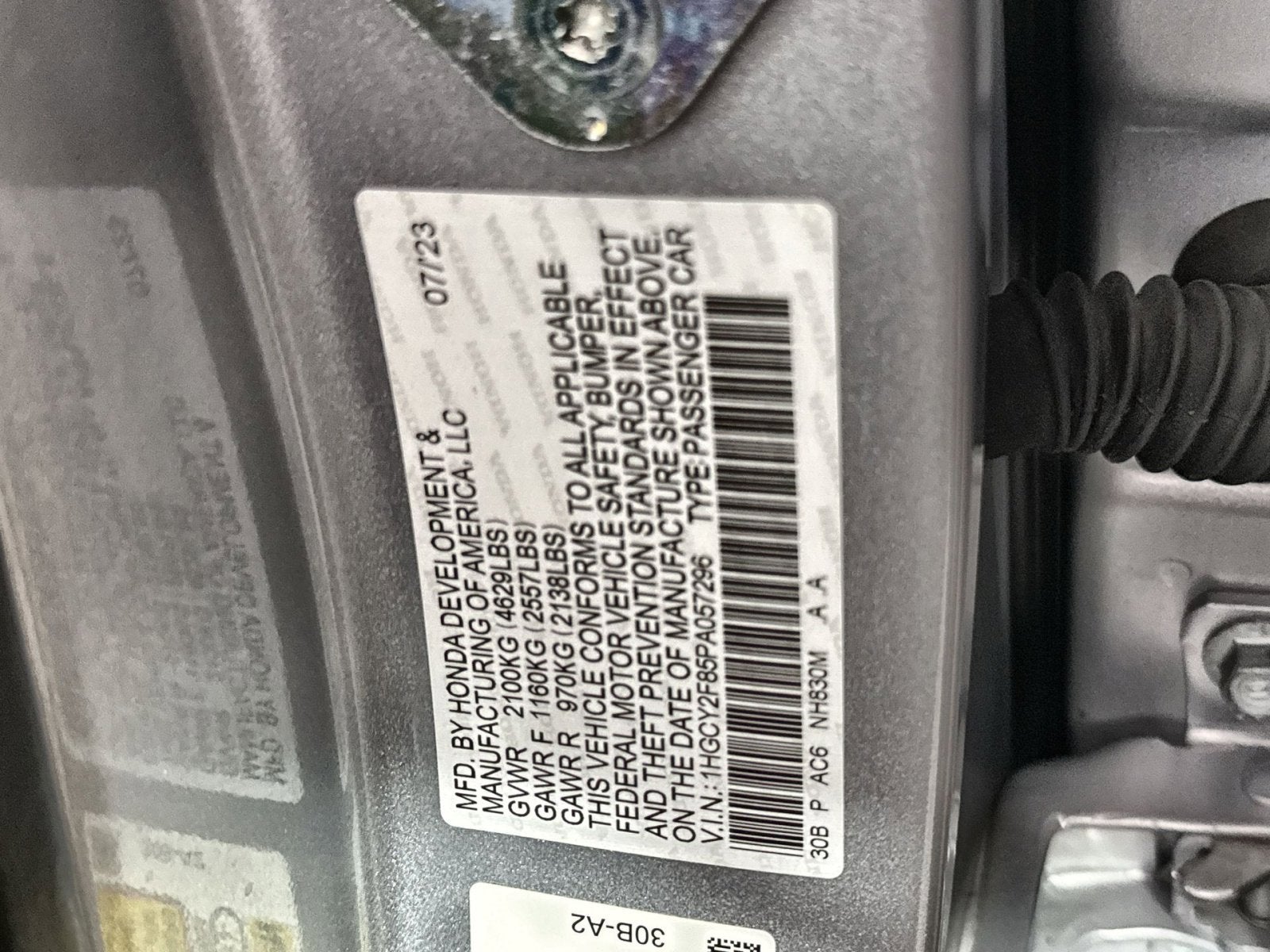 2023 Honda Accord Hybrid Touring