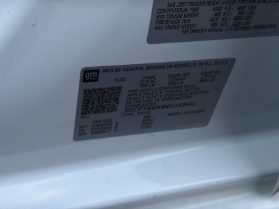 2022 Chevrolet Silverado 1500 LTD Custom