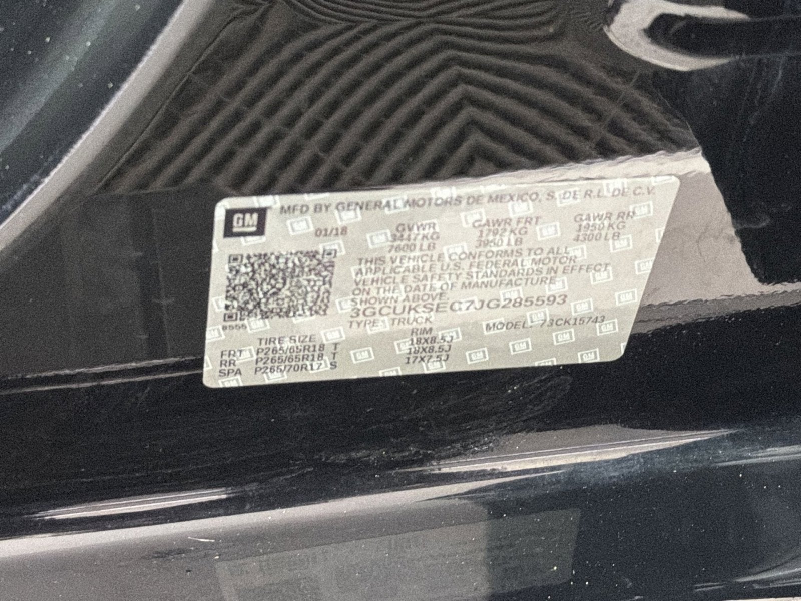 2018 Chevrolet Silverado 1500 LTZ