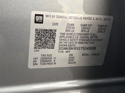 2026 Chevrolet Blazer RS