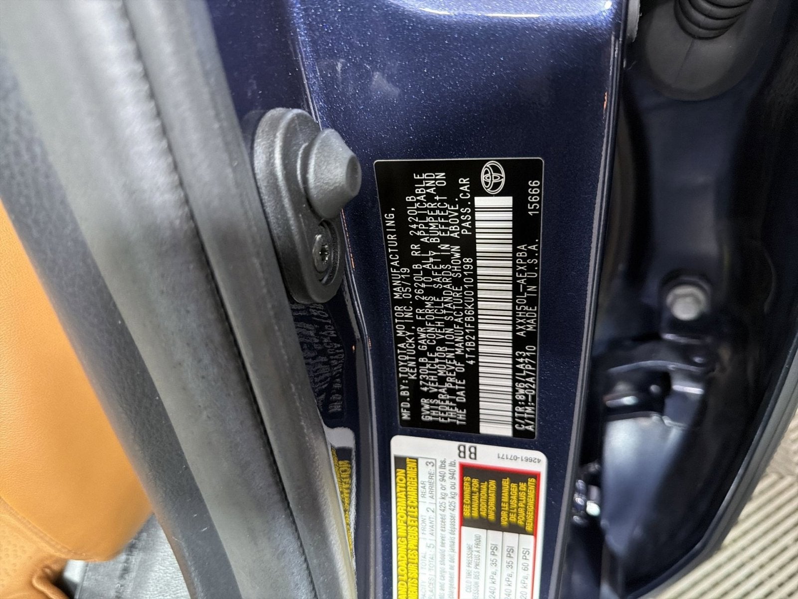 2019 Toyota Avalon Hybrid Limited