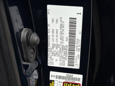 2022 Toyota Tundra 4WD Limited