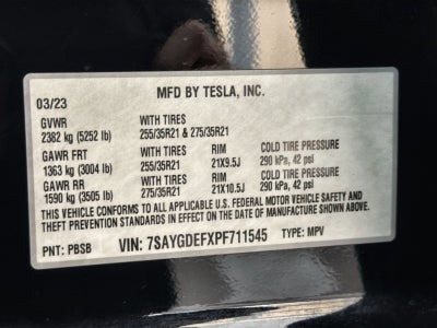 2023 Tesla Model Y Performance